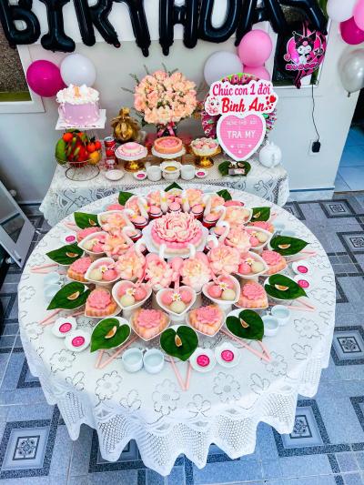 Bận Rộn Vẫn Có Mâm Cúng Thôi Nôi Đầy Đủ, Chuẩn Lễ Tại Thái Bình