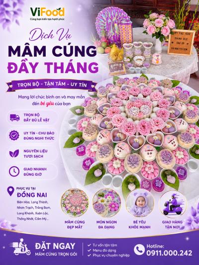 Dịch Vụ Mâm Cúng Đầy Tháng Tại Long Khánh Đồng Nai – Trọn Gói Đẹp Và Setup Tận Nơi