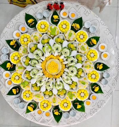 Mâm Cúng Đầy Tháng Bé Gái ( Gói Căn Bản )