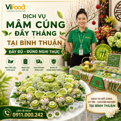 Mâm Cúng Đầy Tháng Đẹp – Chuẩn Lễ – Tiết Kiệm Thời Gian Tại Bình Thuận