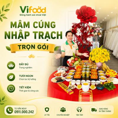 Mâm Cúng Nhập Trạch Đầy Đủ Lễ Vật Cho Nhà Mới Tại Kon Tum 
