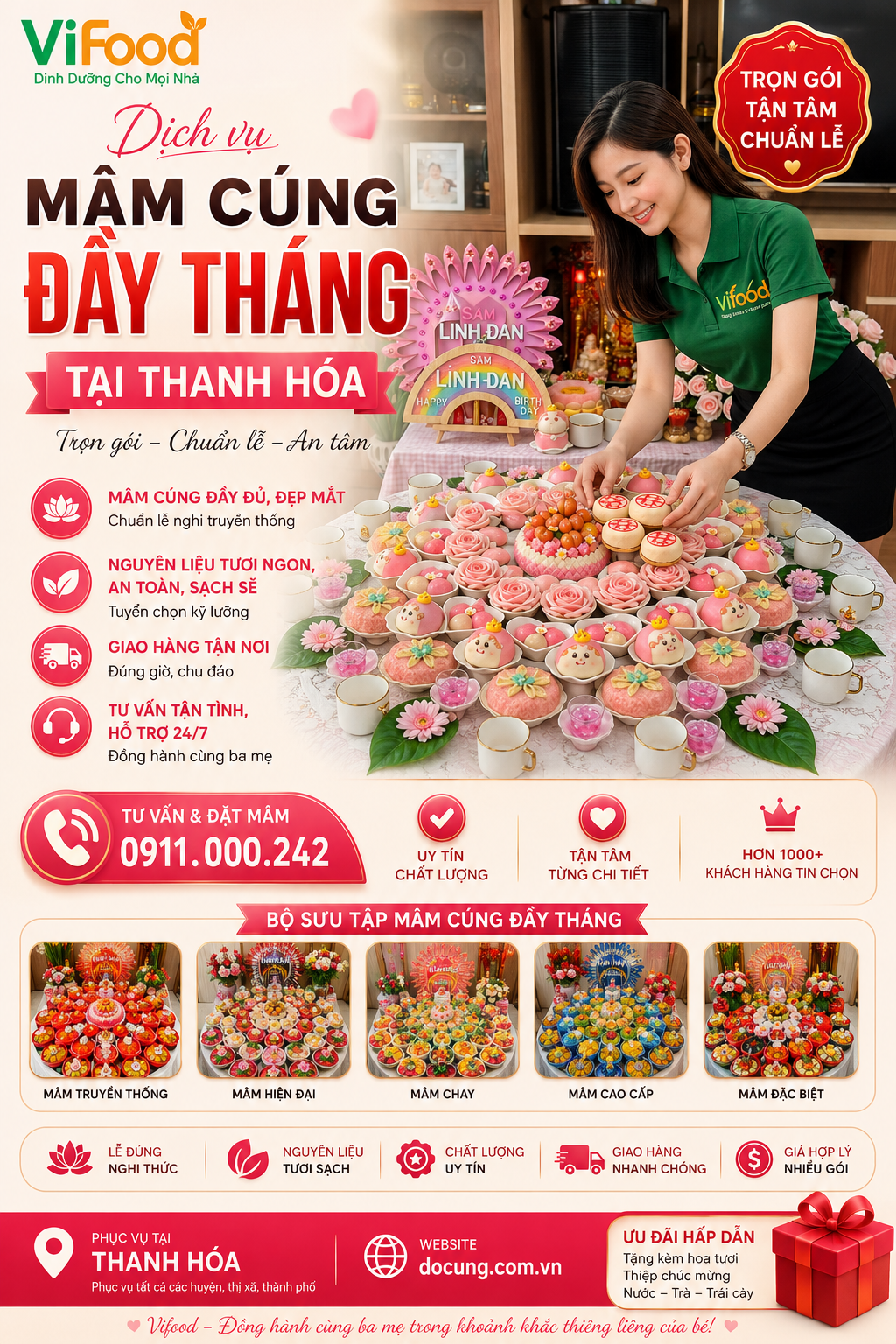 mâm cúng đầy tháng tại thanh hóa mâm cúng đầy tháng tại thanh hóa