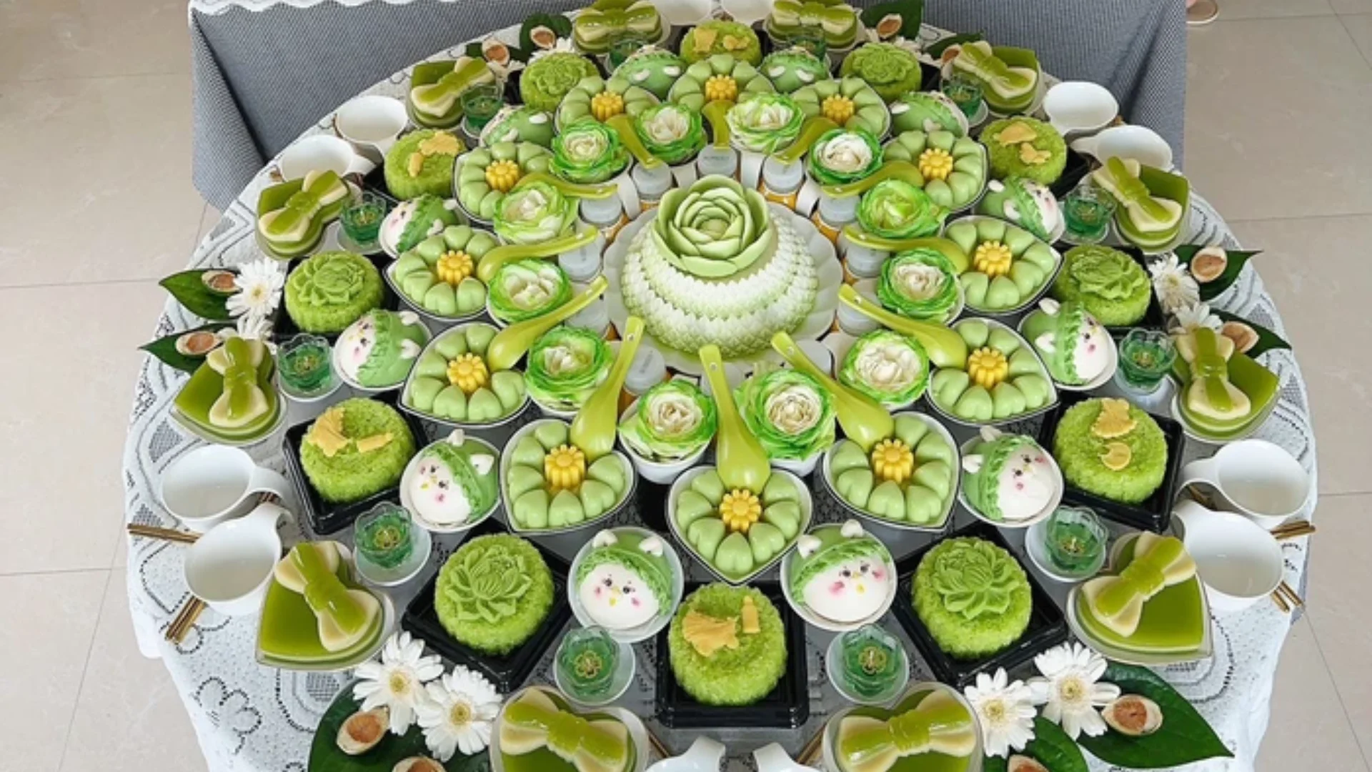 mâm cúng thôi nôi tiền giang