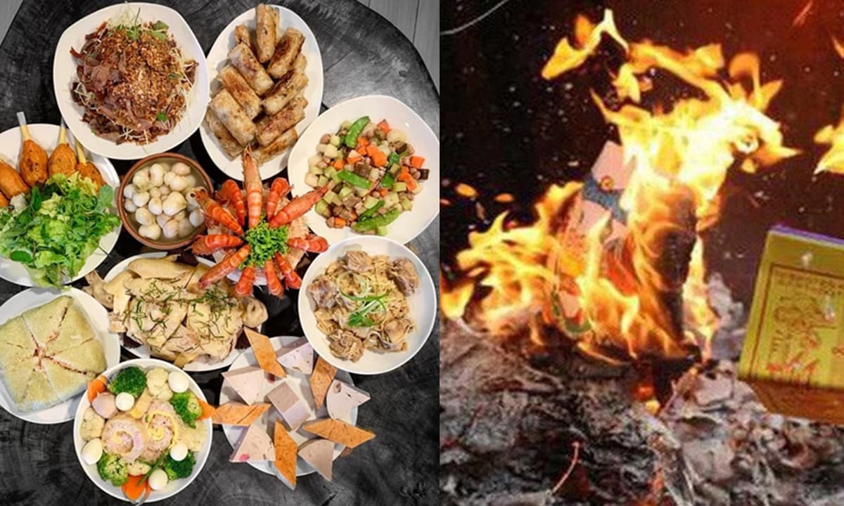 Lễ vật cúng hóa vàng gồm những gì?